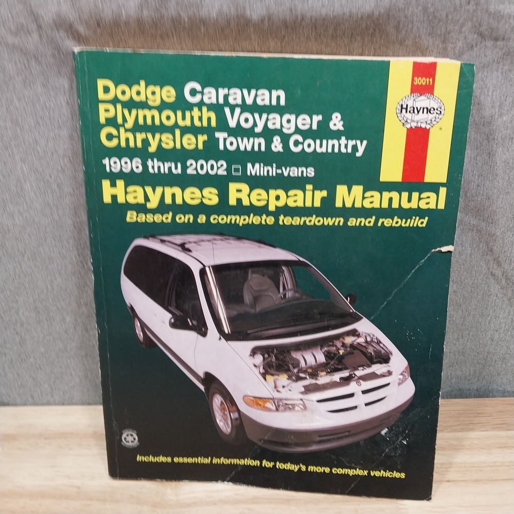 Haynes Repair Manual Dodge Caravan Plymouth Voyager Chrysler 1996-2002